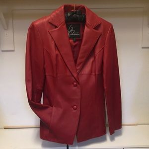 Venus Williams fitted Women’s leather blazer.